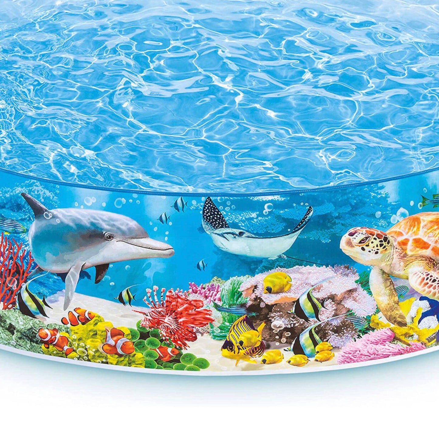 Intex round swimming pool