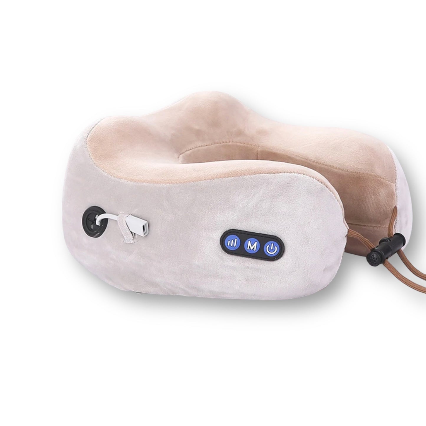 USB rechargeable travelling massage pillow
