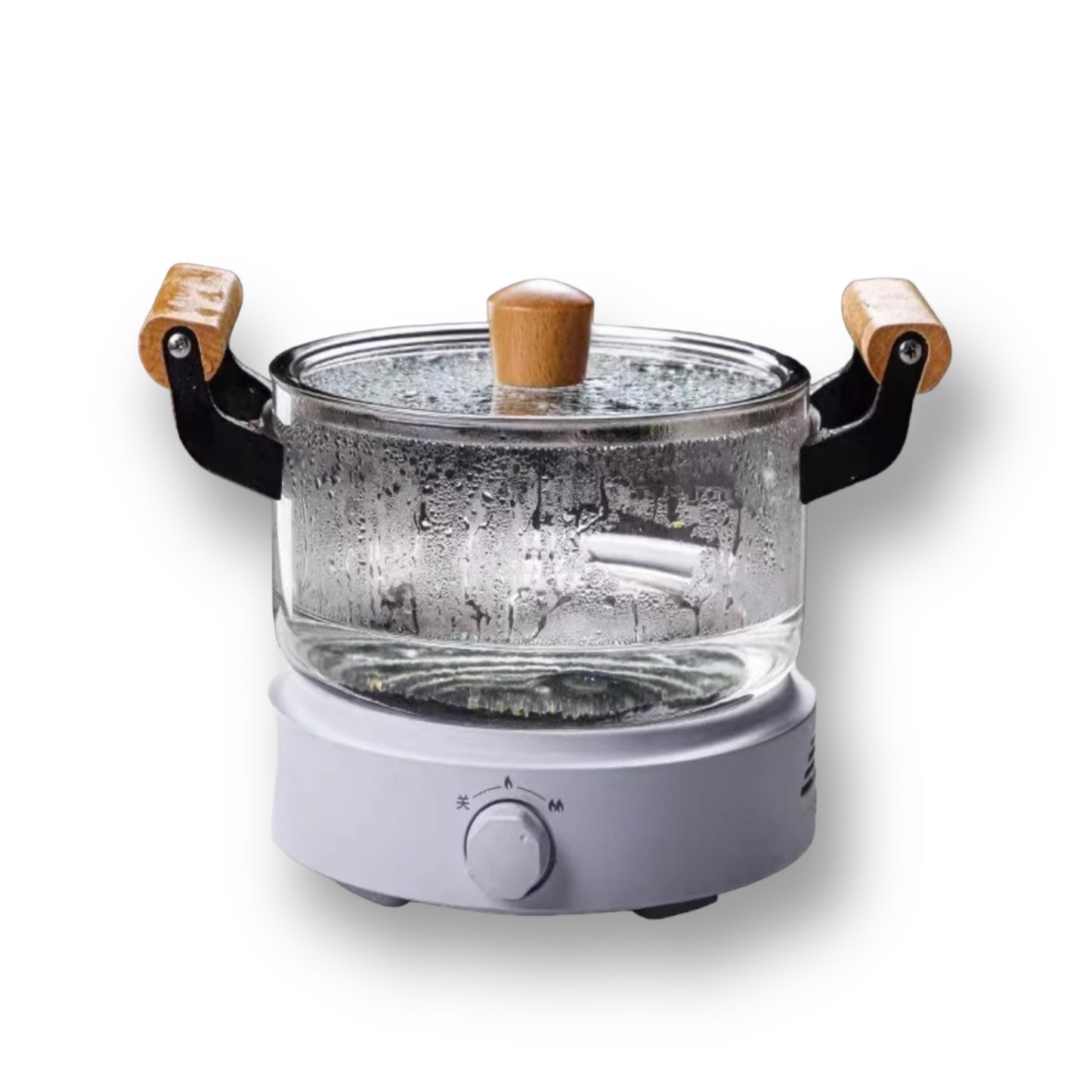 Tempered glass pot