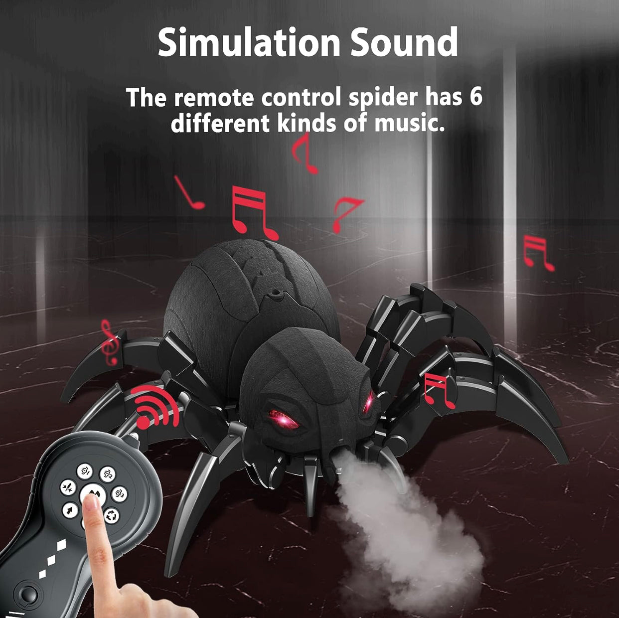 Remote Controlled Robot Spider Toy