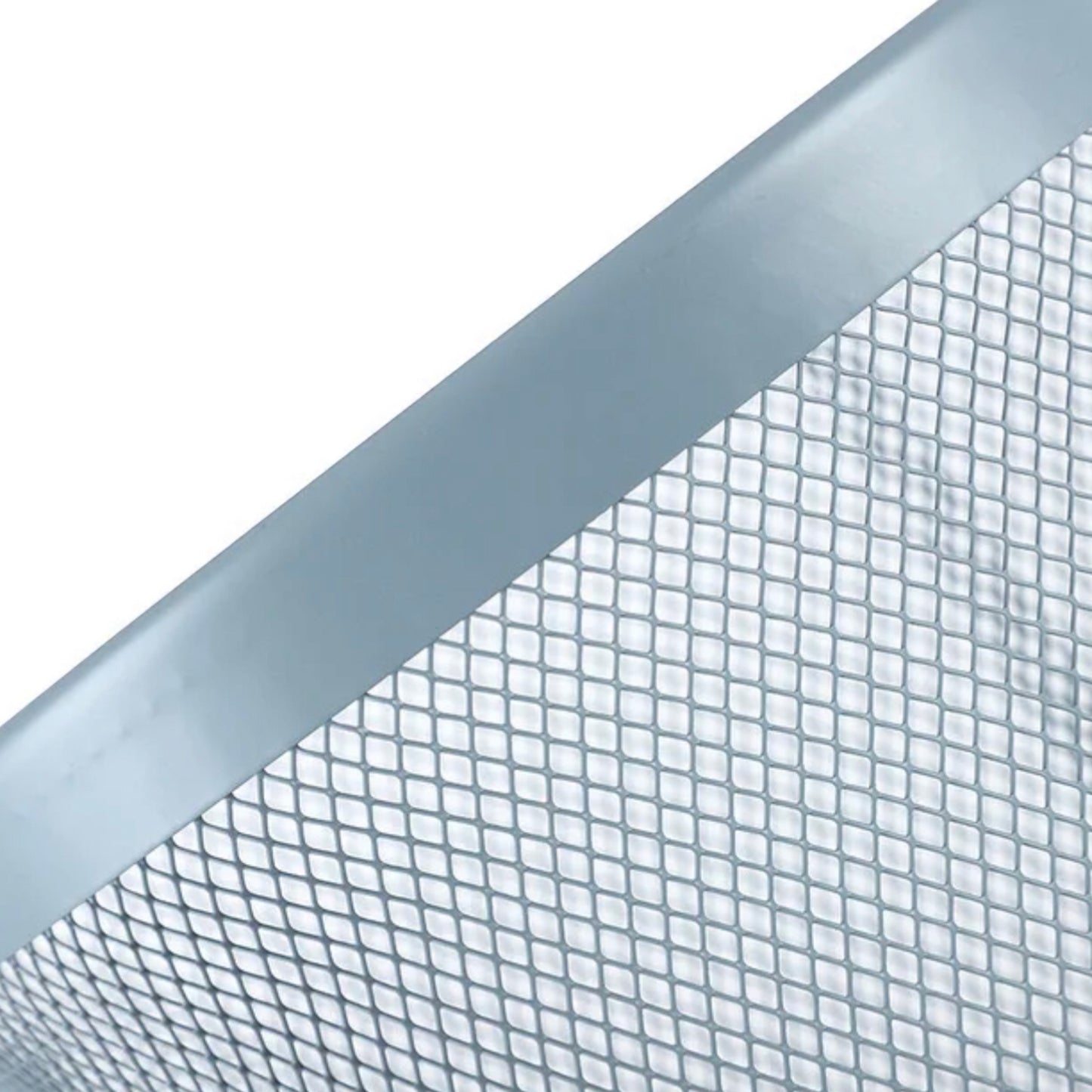 Round Mesh Storage Basket with Wooden Handle