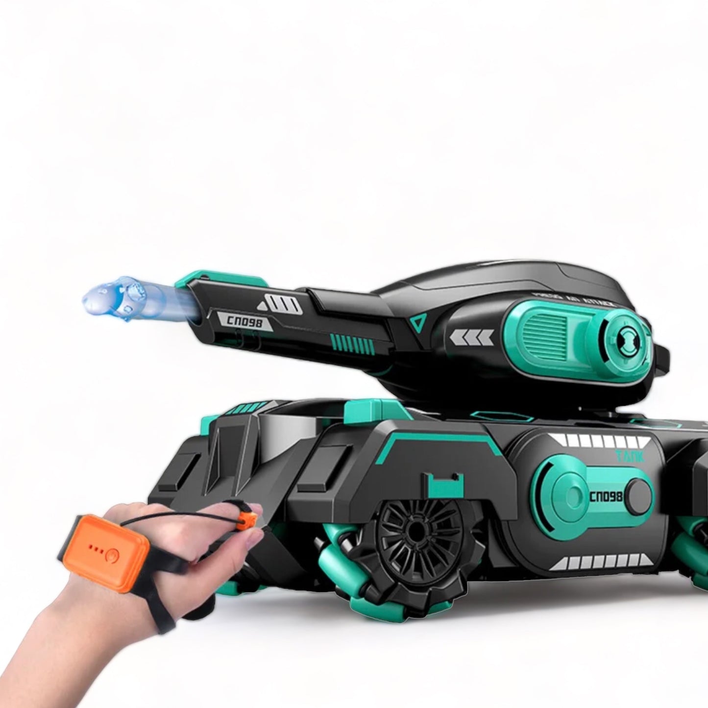 Remote Controlled Water Bomb Tank Toy Car With Music, Lights, and Endless Fun