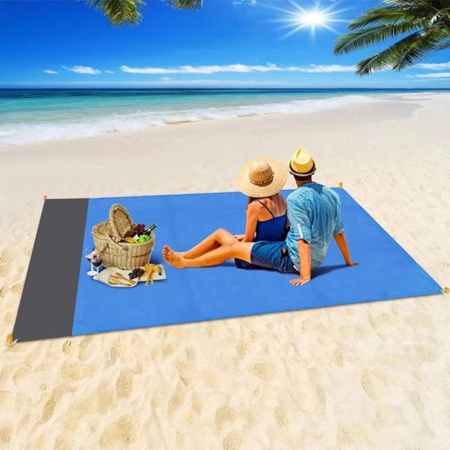 Anti-Sand and Waterproof Beach Mat