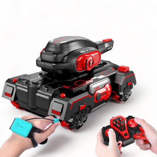 Remote Controlled Water Bomb Tank Toy Car With Music, Lights, and Endless Fun