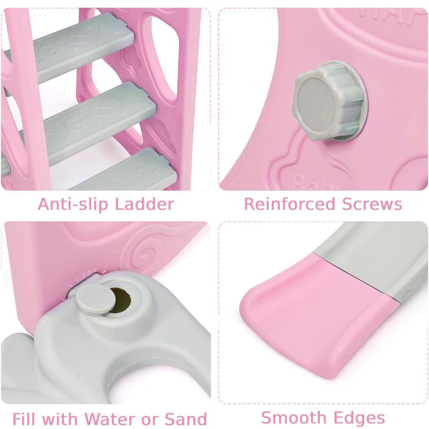 4 in 1 Toddler Climber & Swing Set