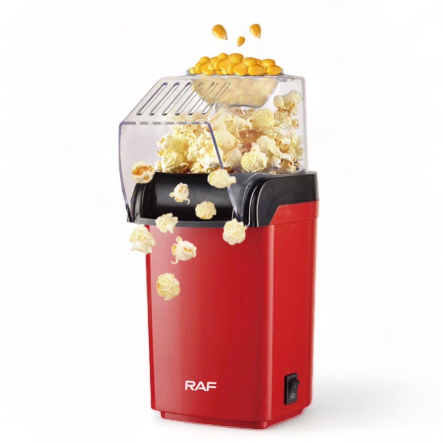RAF No Oil Popcorn Machine - Instant, Healthy Popcorn Maker