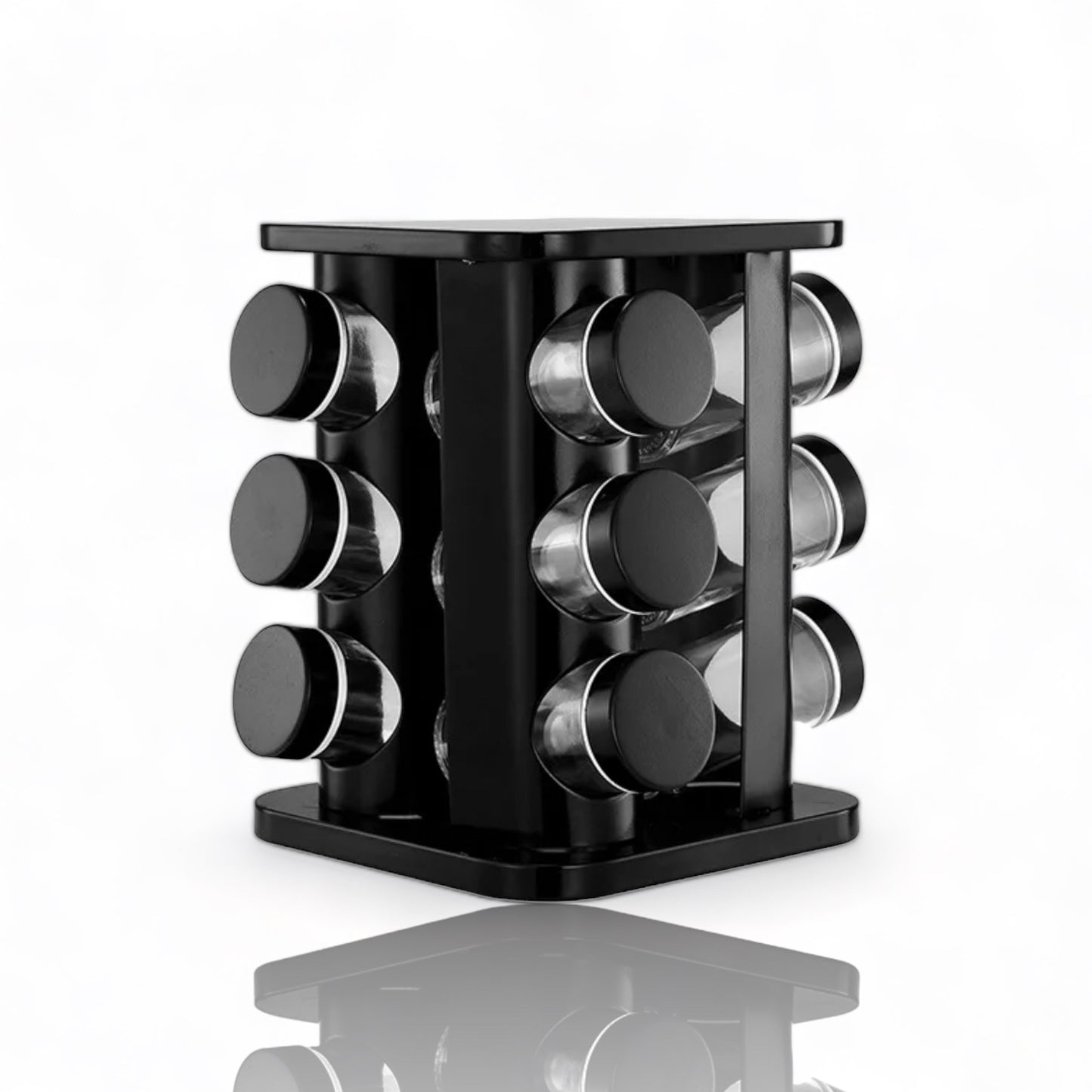 12 Piece Rotating Kitchen Countertop Spice Rack