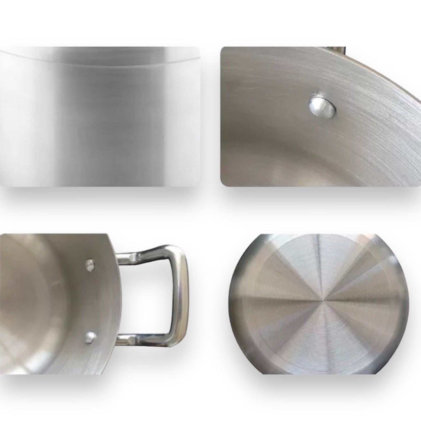 Aluminium pots set (14 piece)