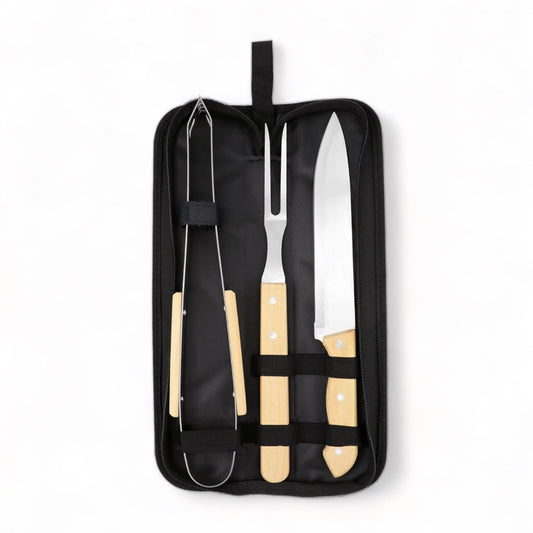 4 Piece Professional Grill Tool Kit