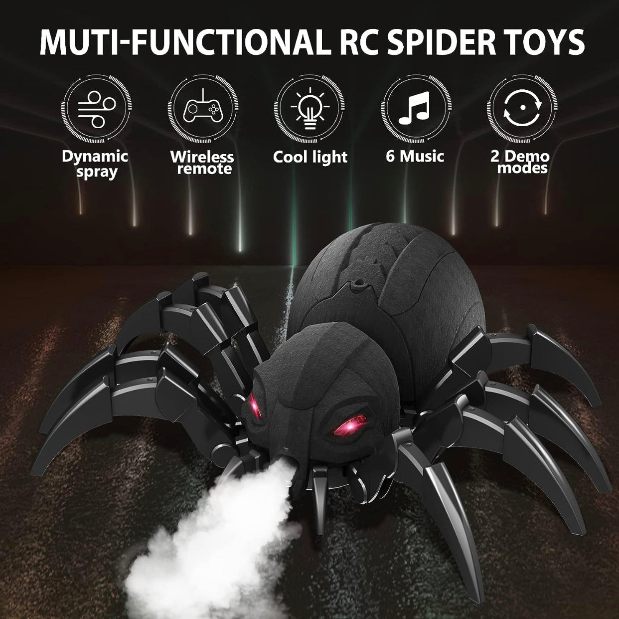 Remote Controlled Robot Spider Toy