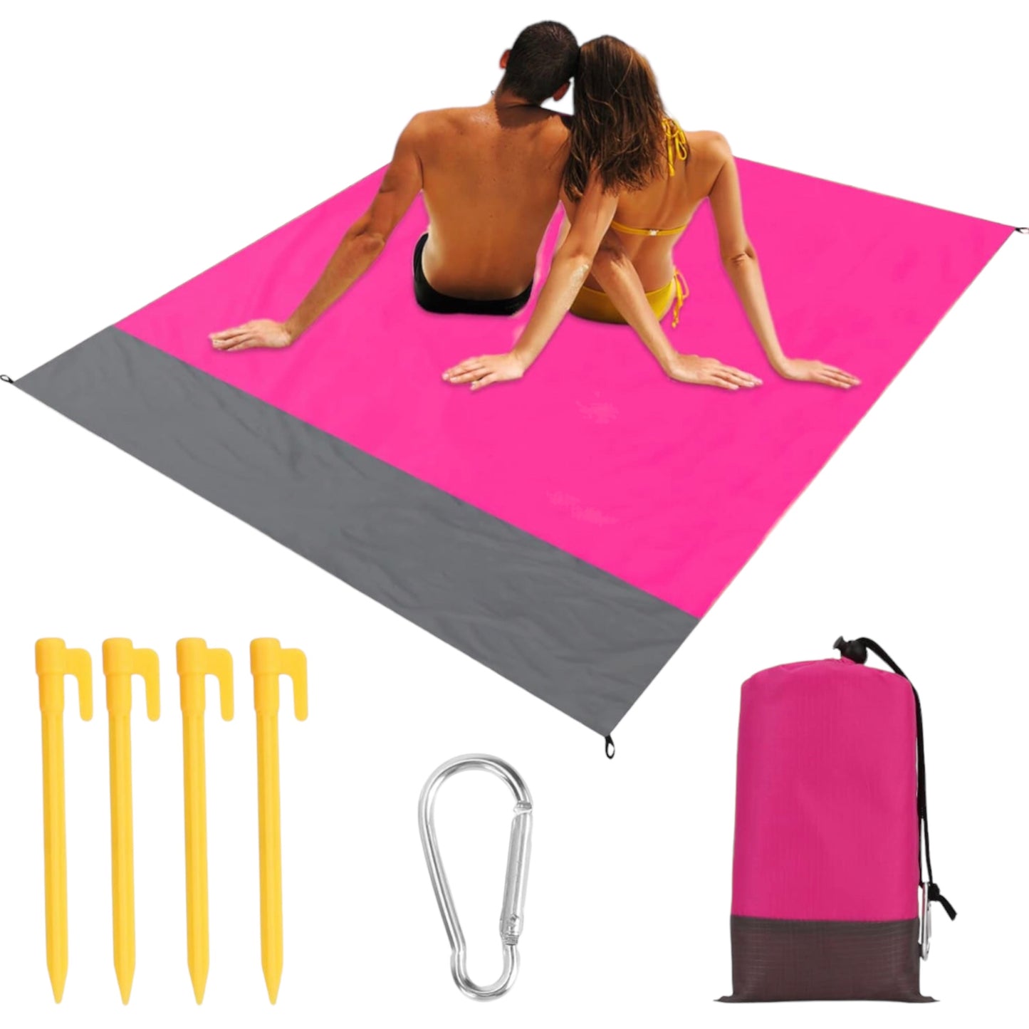 Anti-Sand and Waterproof Beach Mat