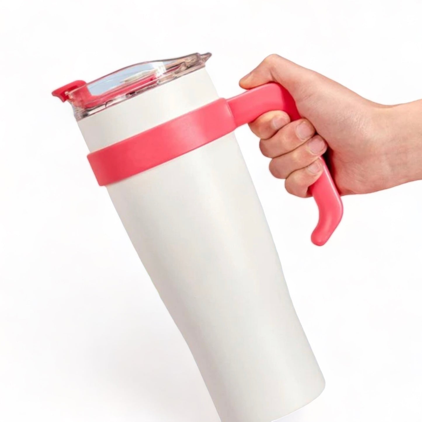 Stainless Steel Insulated Travel Sippy Cup 1.25 Litre Large Capacity with Handle