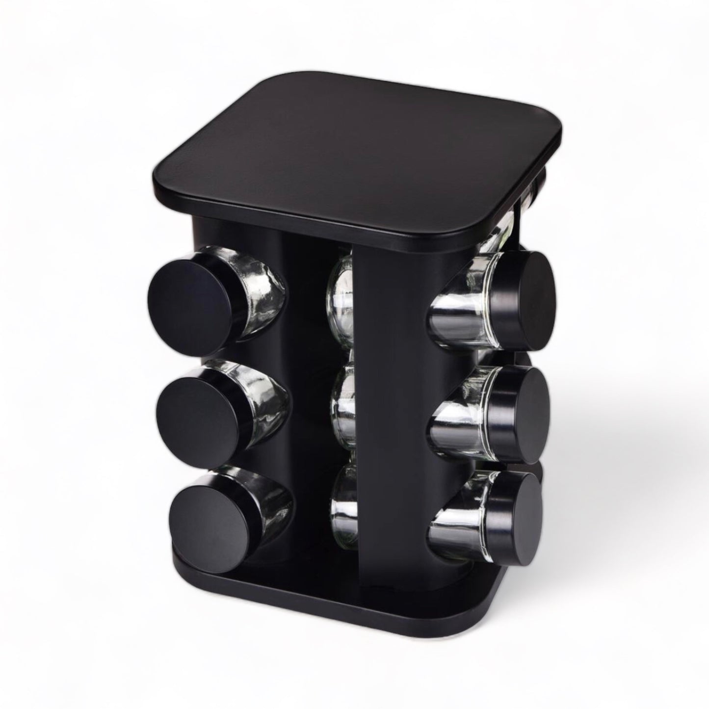12 Piece Rotating Kitchen Countertop Spice Rack