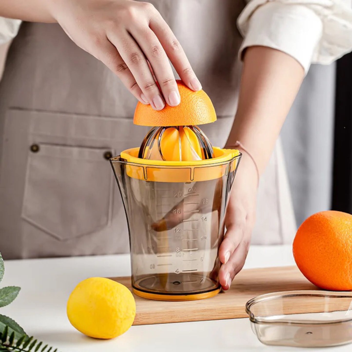 Orange Hand Manual Juice Extractor