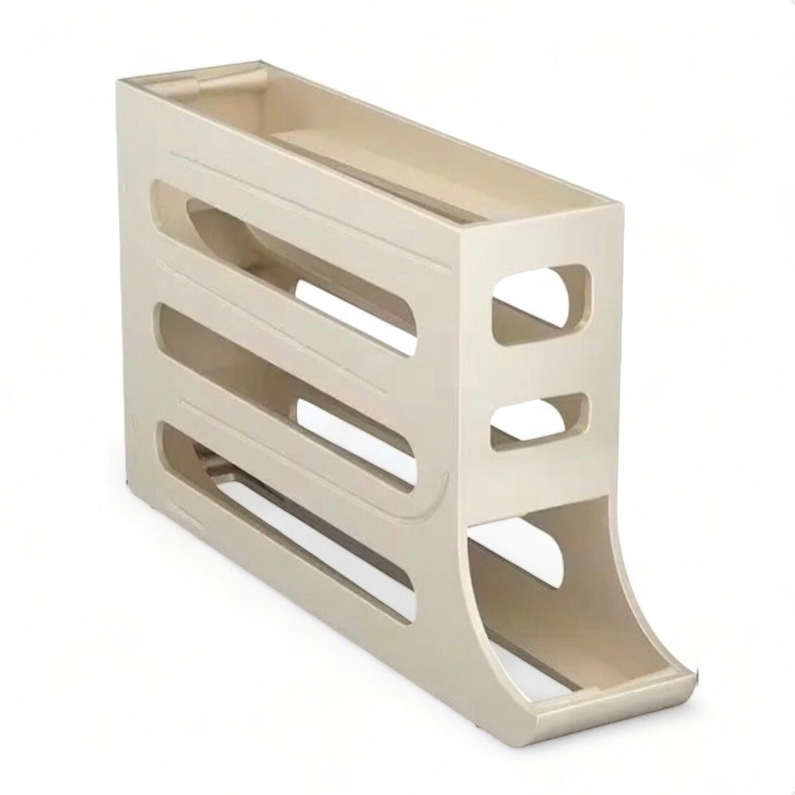 4 Tier Automatic Rolling Egg Dispenser (35.9cm x 30cm x 19.9cm)