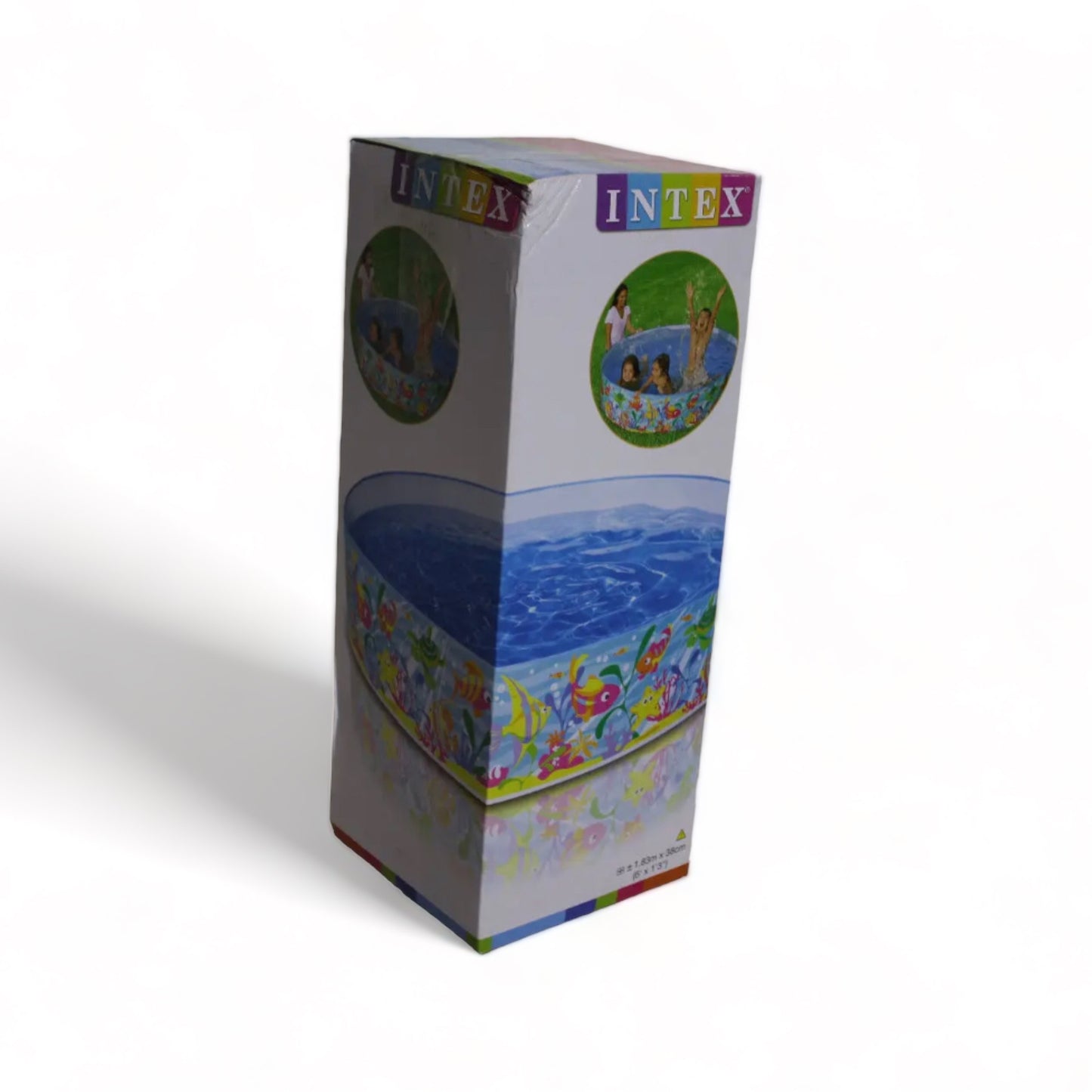 Intex round swimming pool