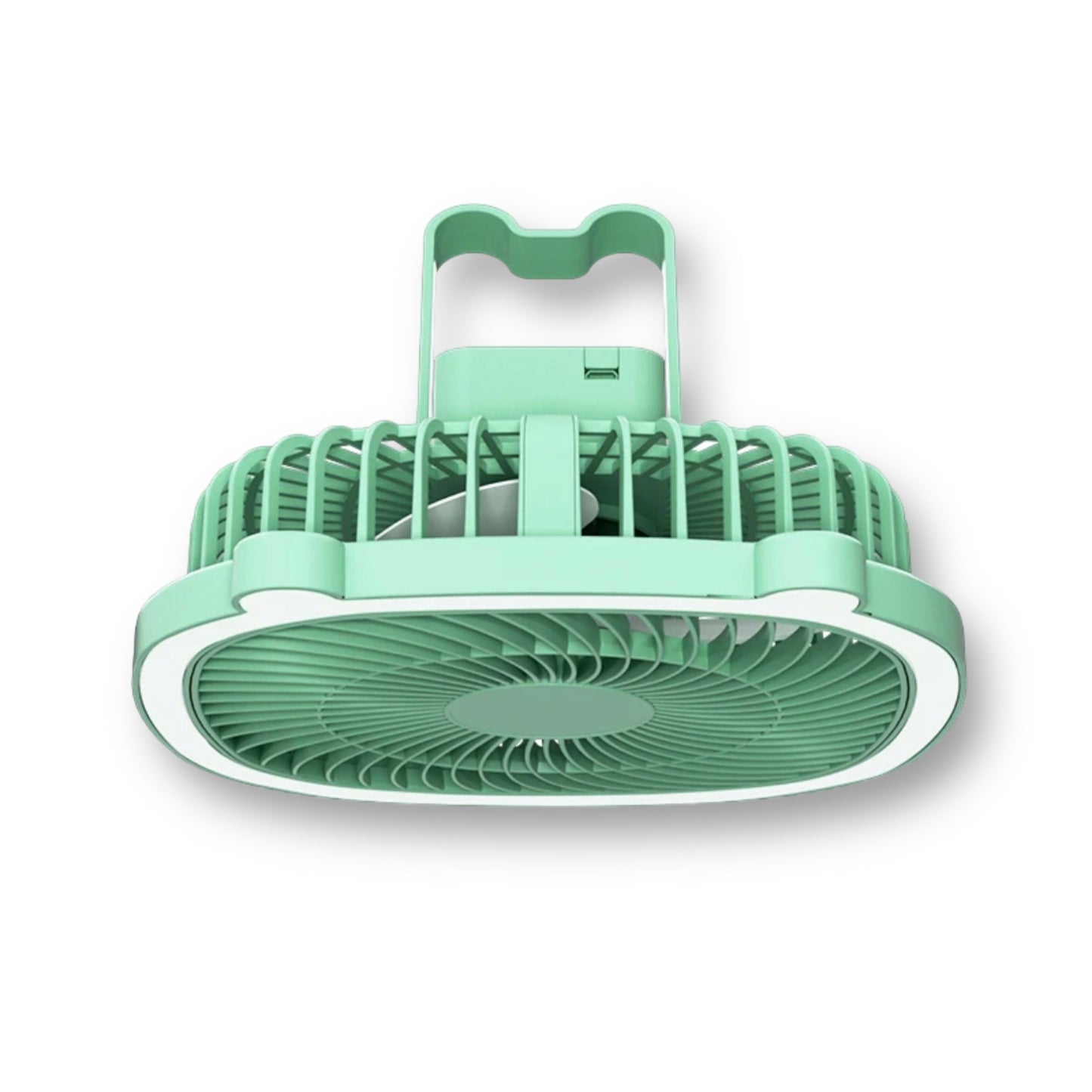 Bear ears desktop fan with led night light
