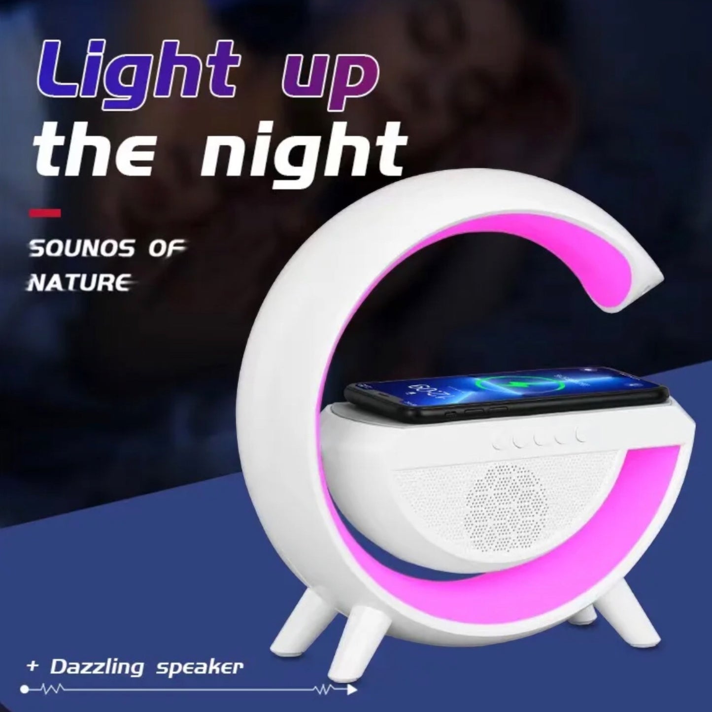 G-shaped wireless charging station