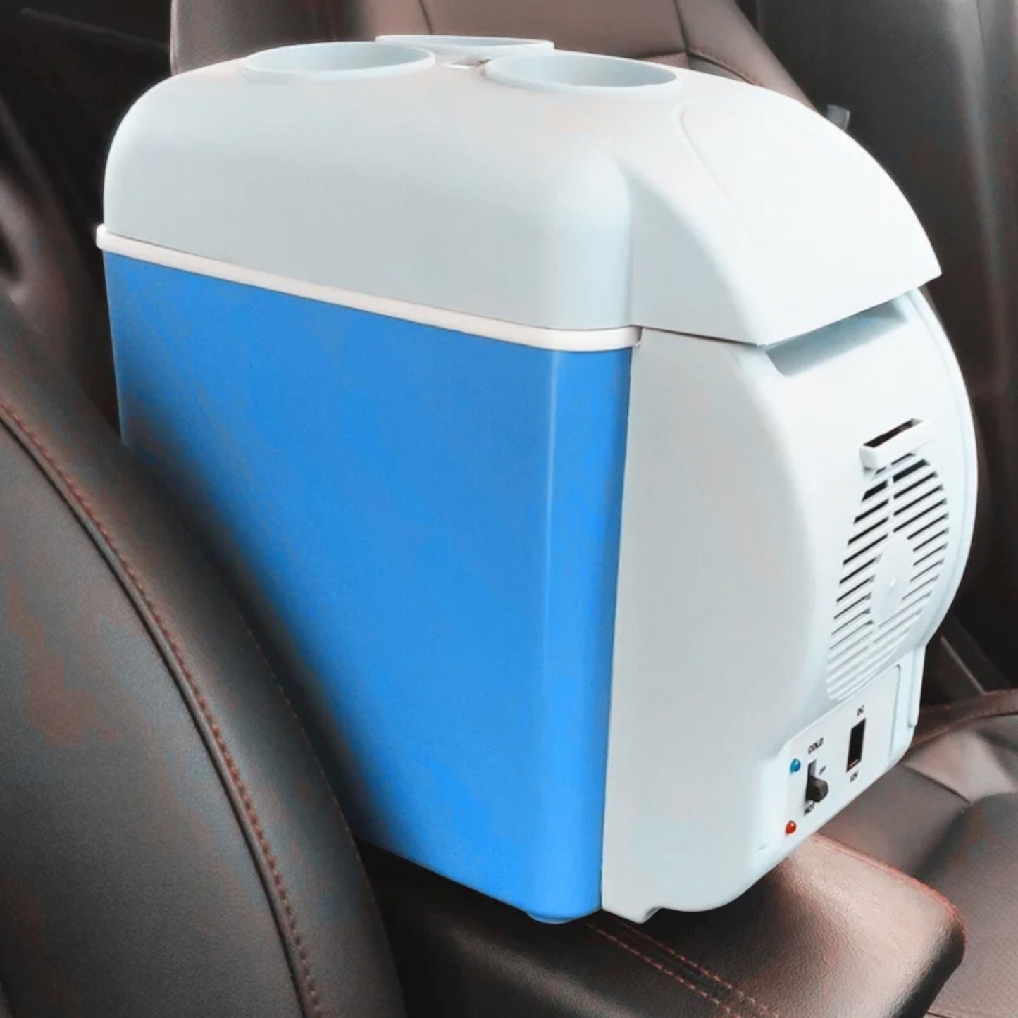 2 in 1 mini car fridge, 7.5 litres