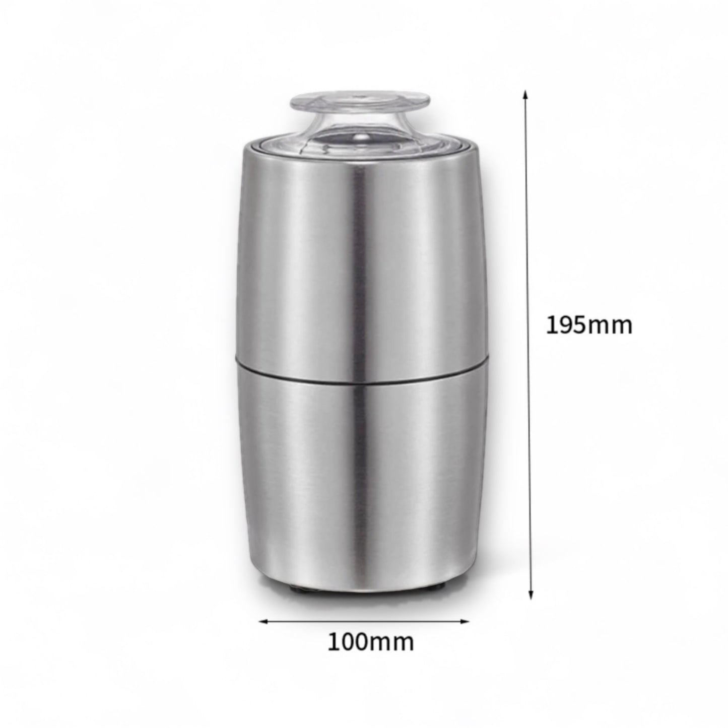 200W Portable Electric Stainless Steel Coffee and Spice Grinder