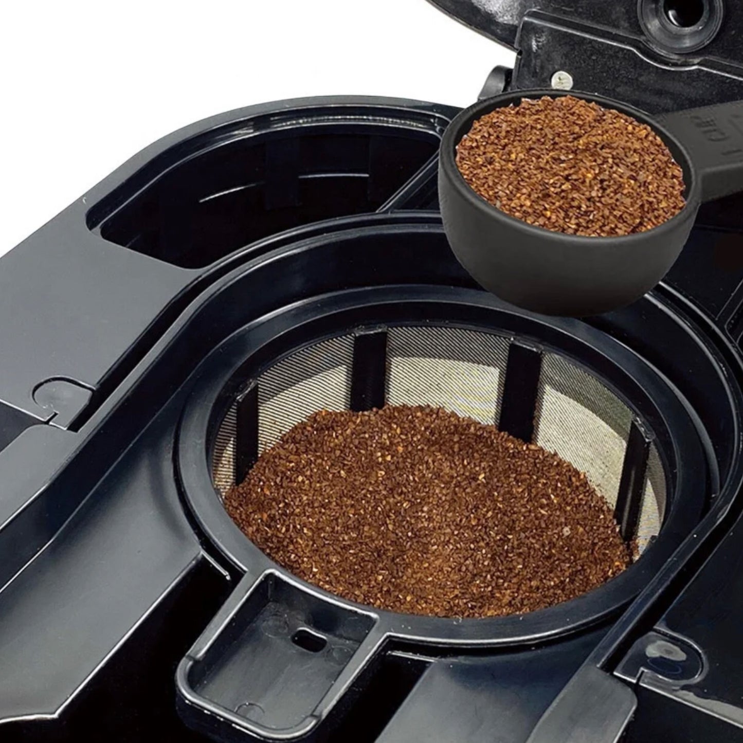 2 in 1 Ground Coffee or Beans Grinder Filter Coffee Maker