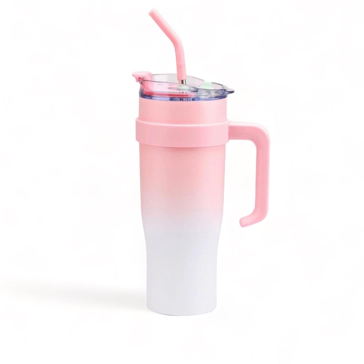 Stainless Steel Insulated Travel Sippy Cup 1.25 Litre Large Capacity with Handle