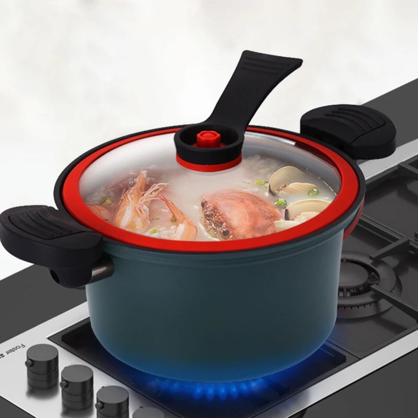 22cm Premium Non-Stick Micro Pressure Pot