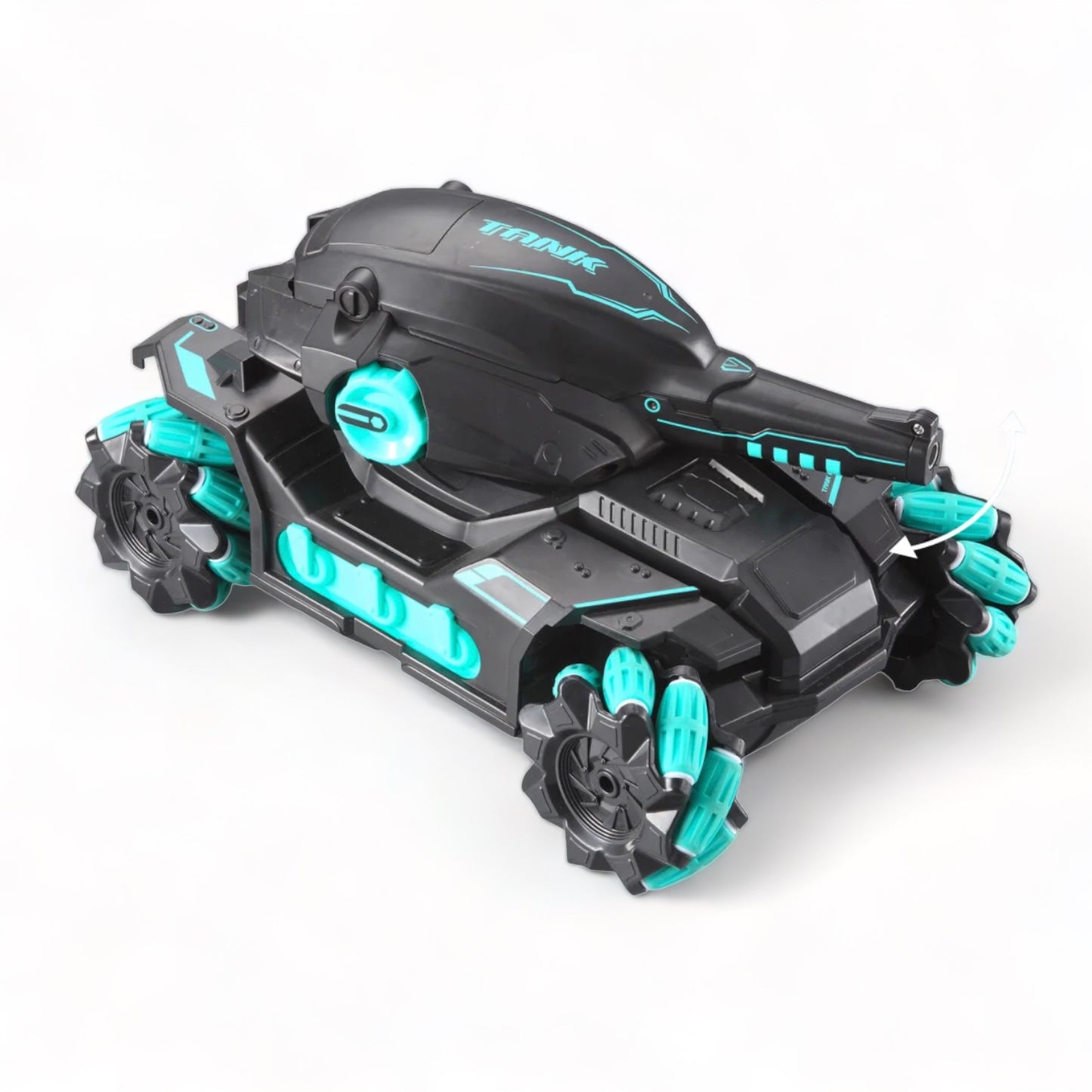 Remote Controlled Water Bomb Tank Toy Car With Music, Lights, and Endless Fun