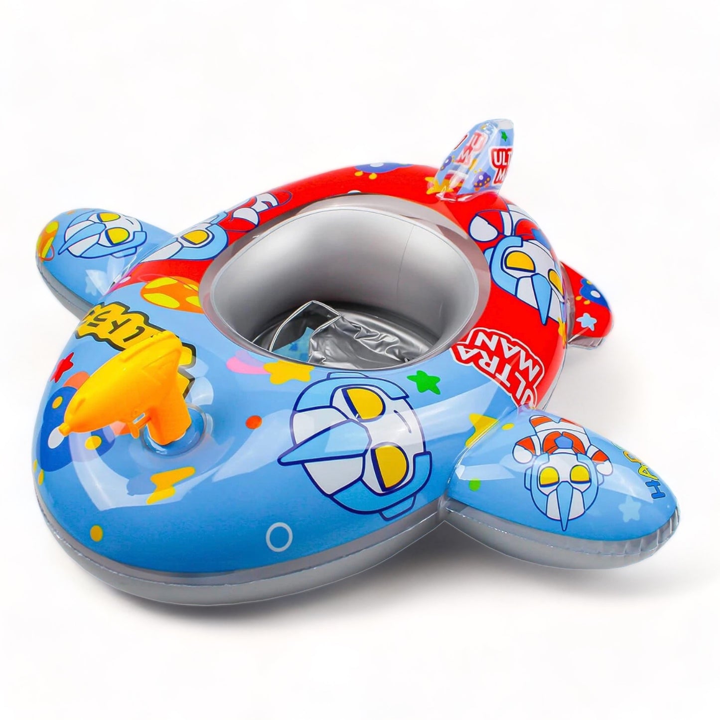 Inflatable swimming float ride for kids