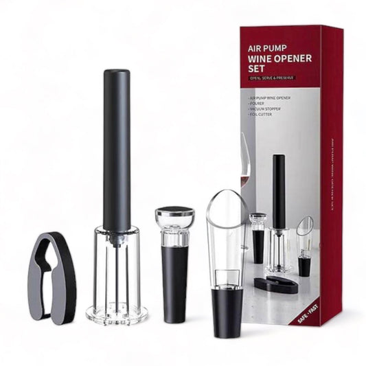 Air Pump Wine Opener Set