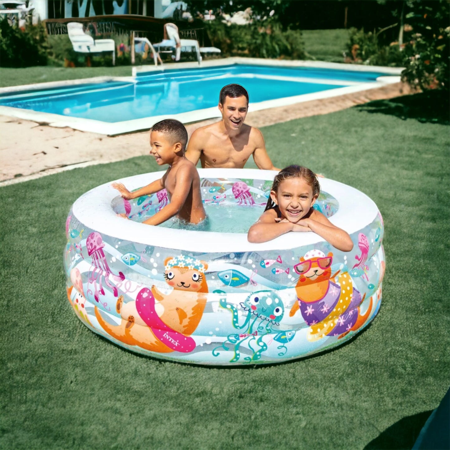 INTEX Aquarium 360 Litres Swimming Pool