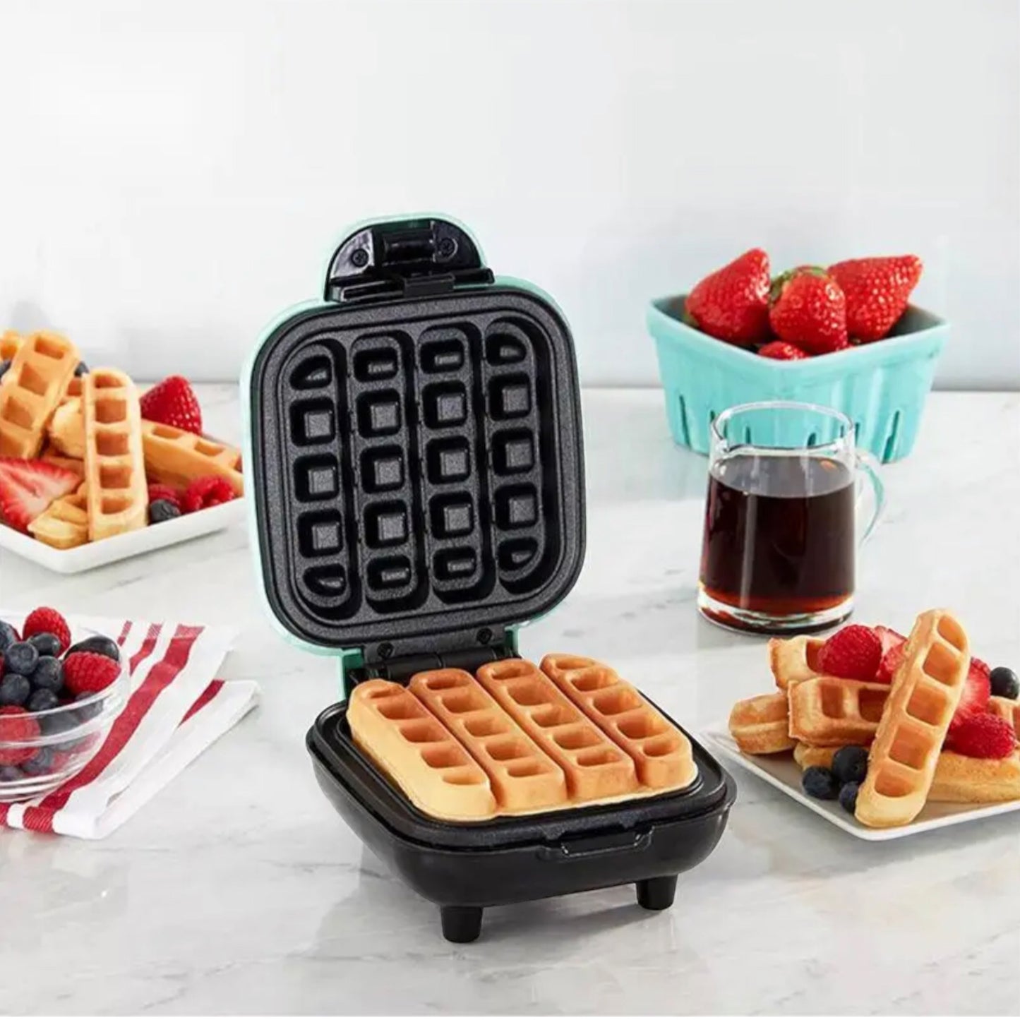 Waffle sticks maker
