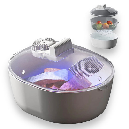 4 in 1 defroster, storage, drain & sterilisation basket