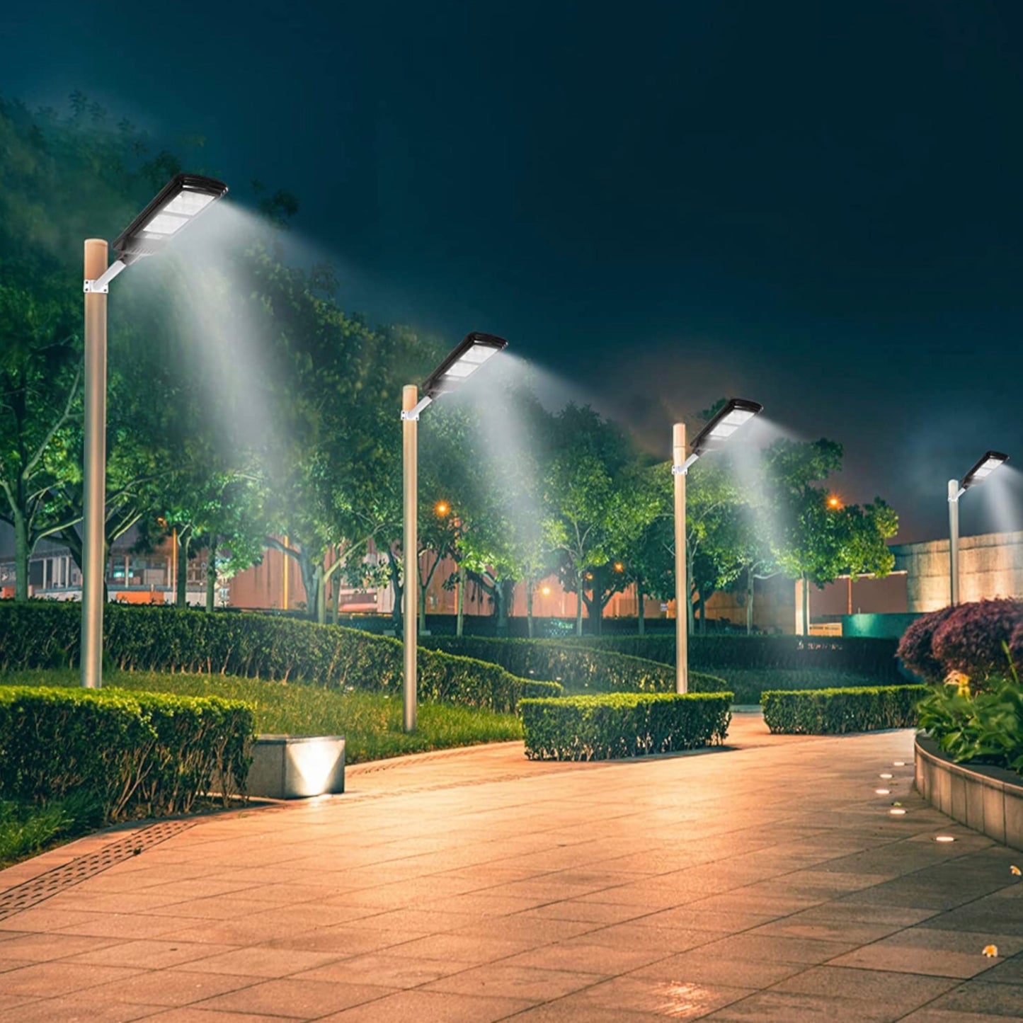 Solar street light with remote (200W)