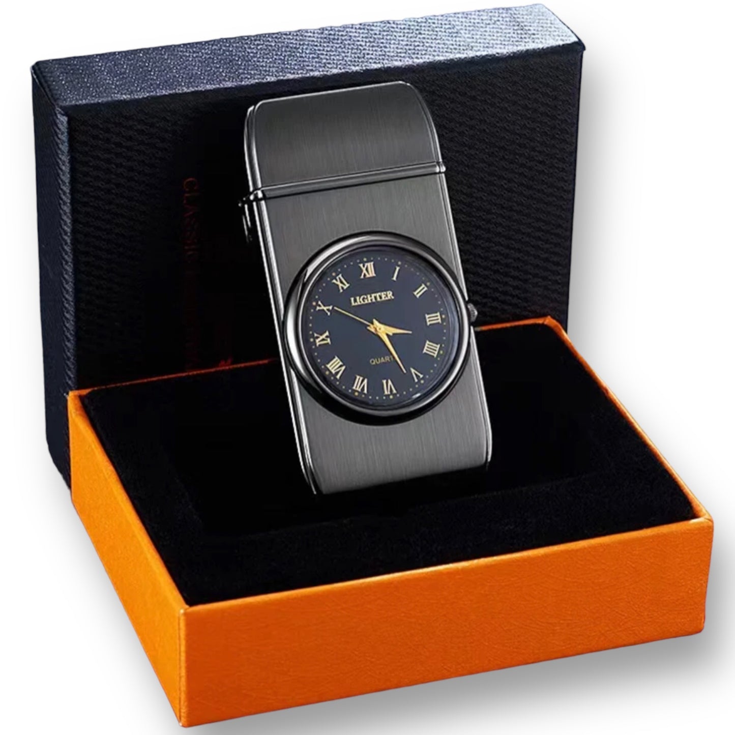 Gas lighter and watch