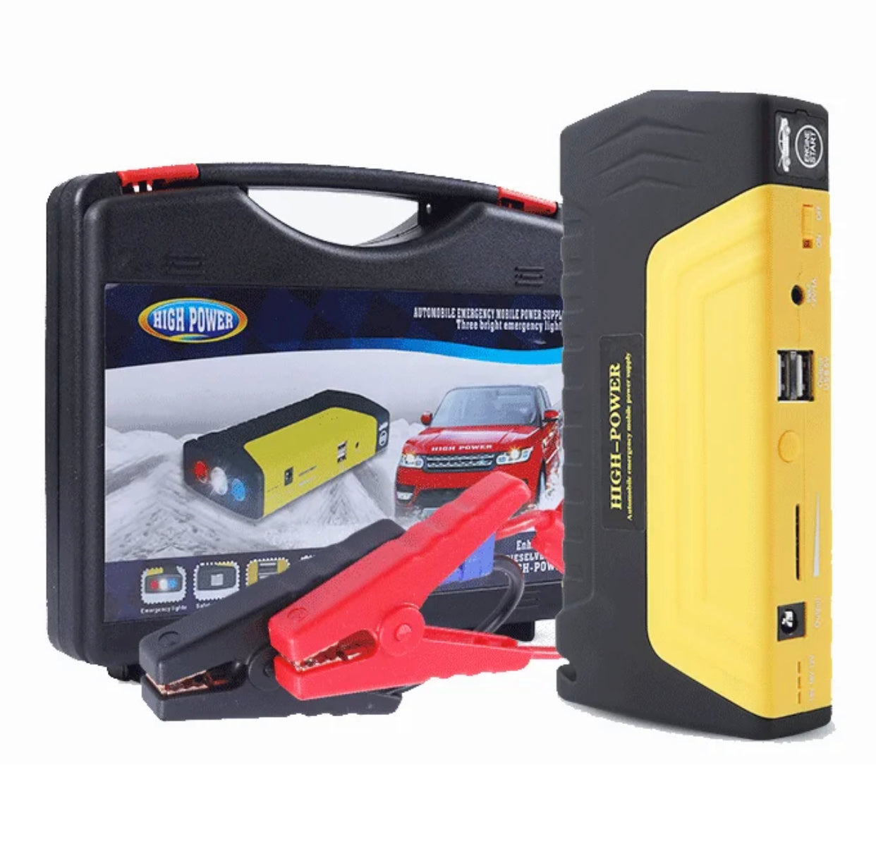 Car jump-starter kit 12V