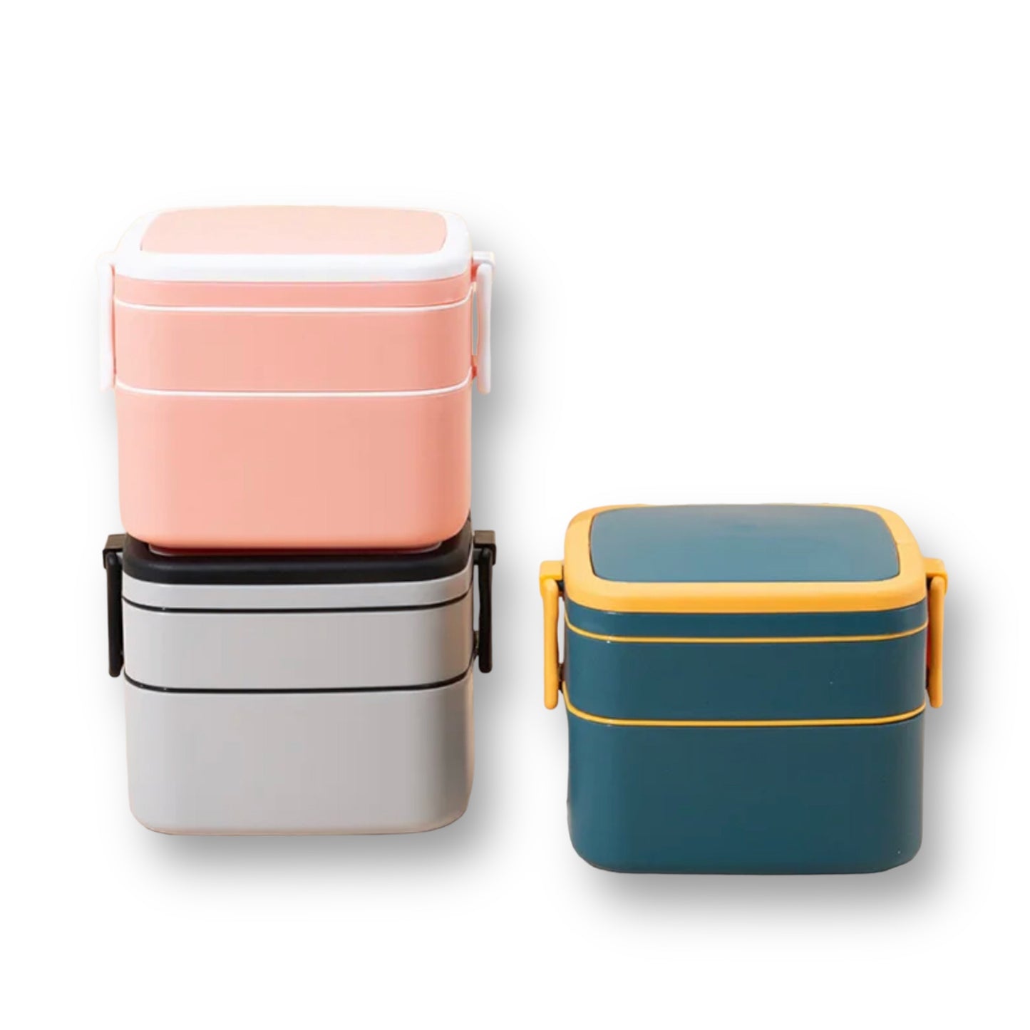 Double layered bento lunchbox