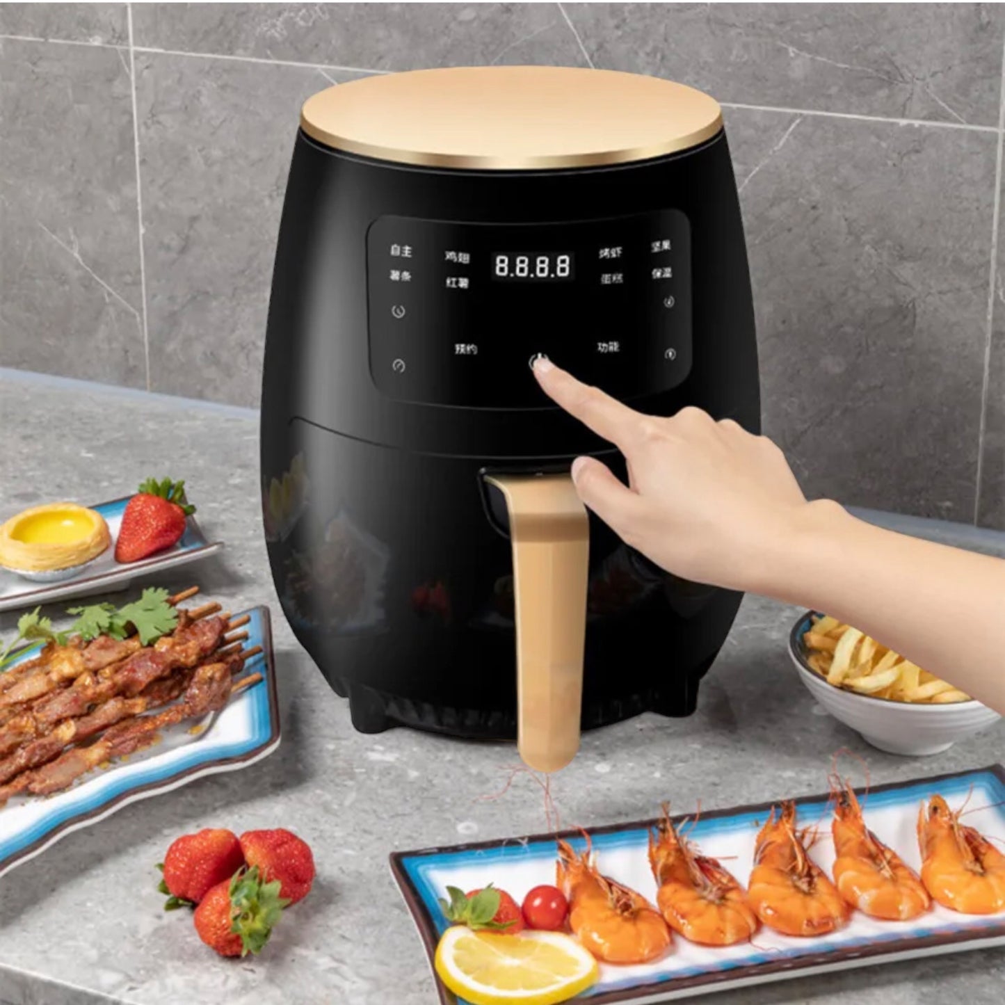 6 litre digital airfyer