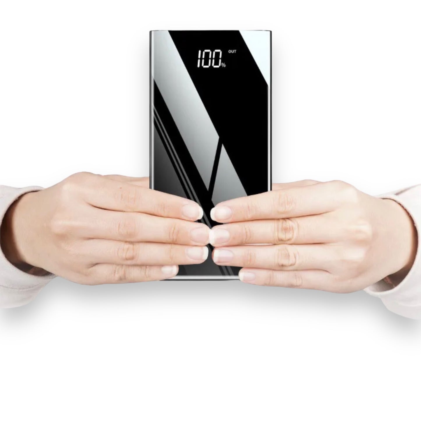 Portable mirror powerbank 30000 mAh