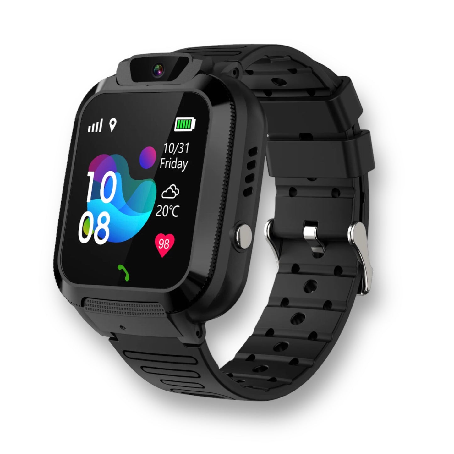 Kids water resistant smart watch with GPS tracker & cellular