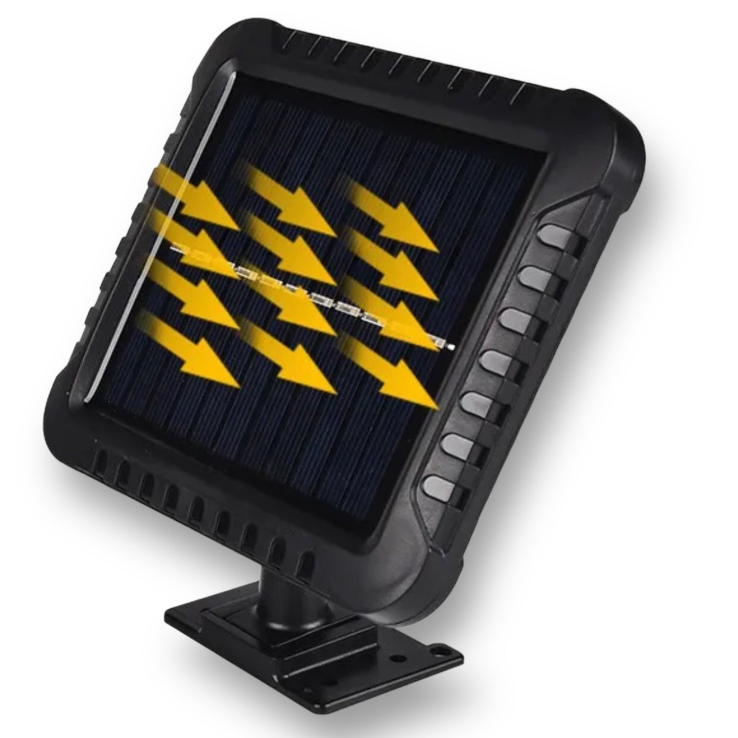 Solar motion sensor lamp with remote control
