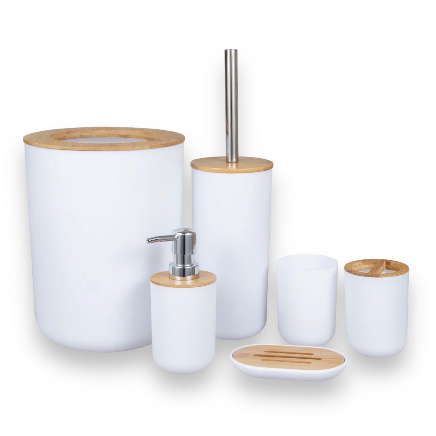6 piece bathroom set