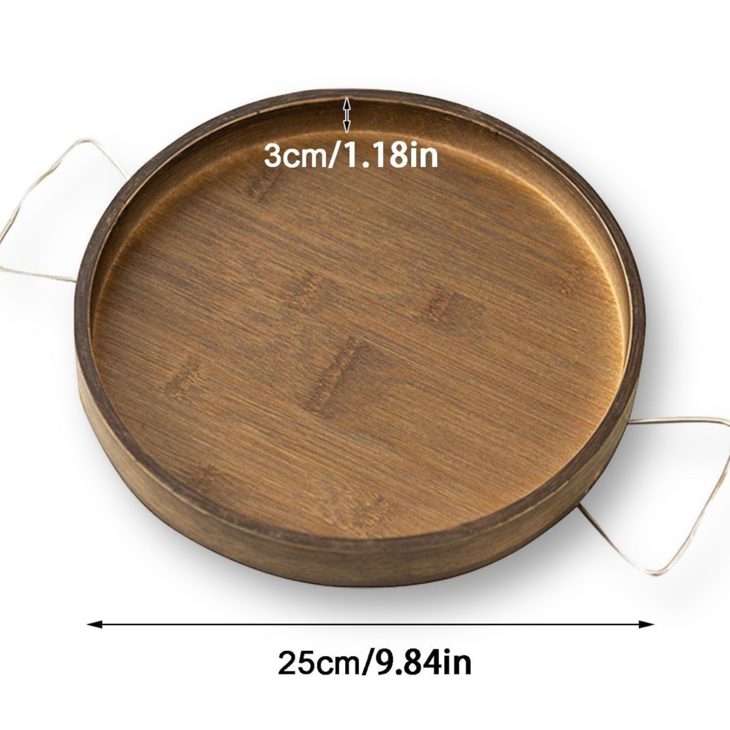 Sofa armrest decor tray