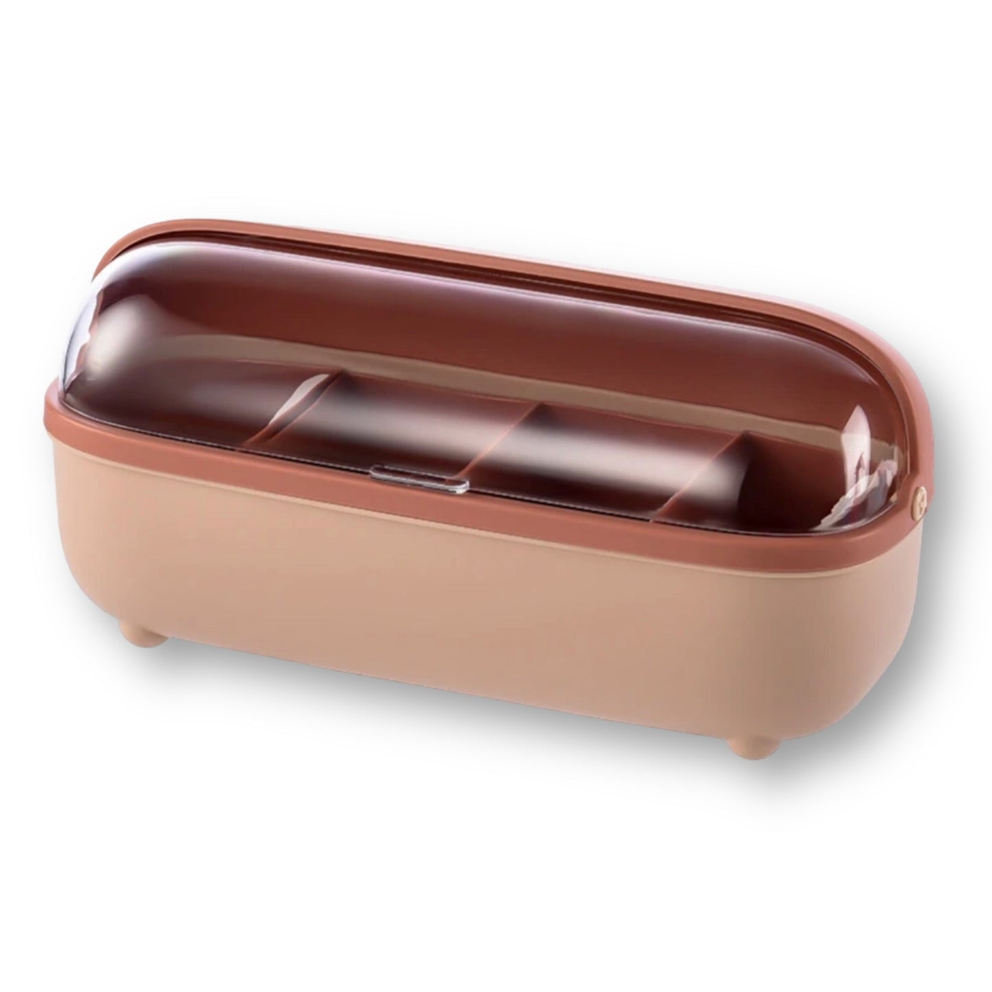 Kitchen Four Grid Split Seasoning Box