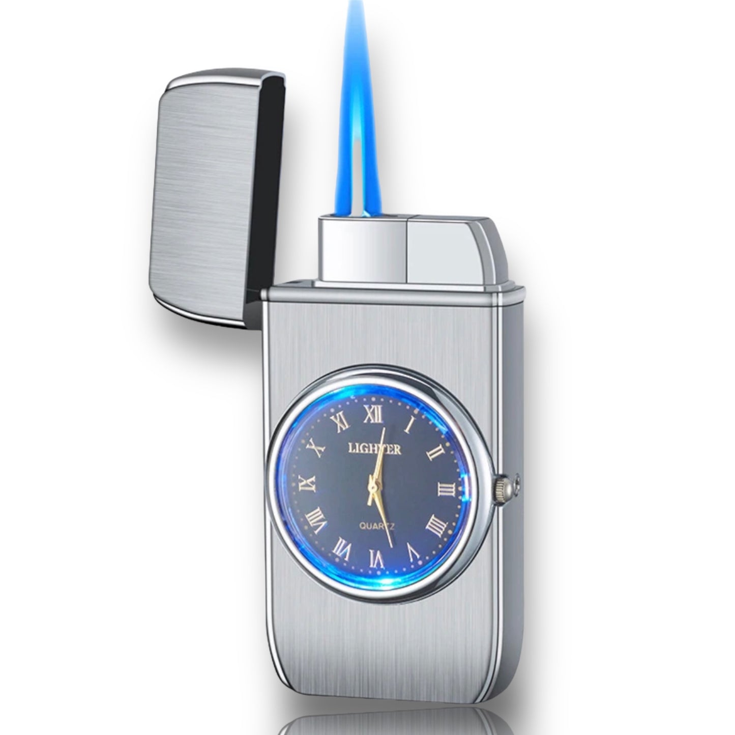 Gas lighter and watch