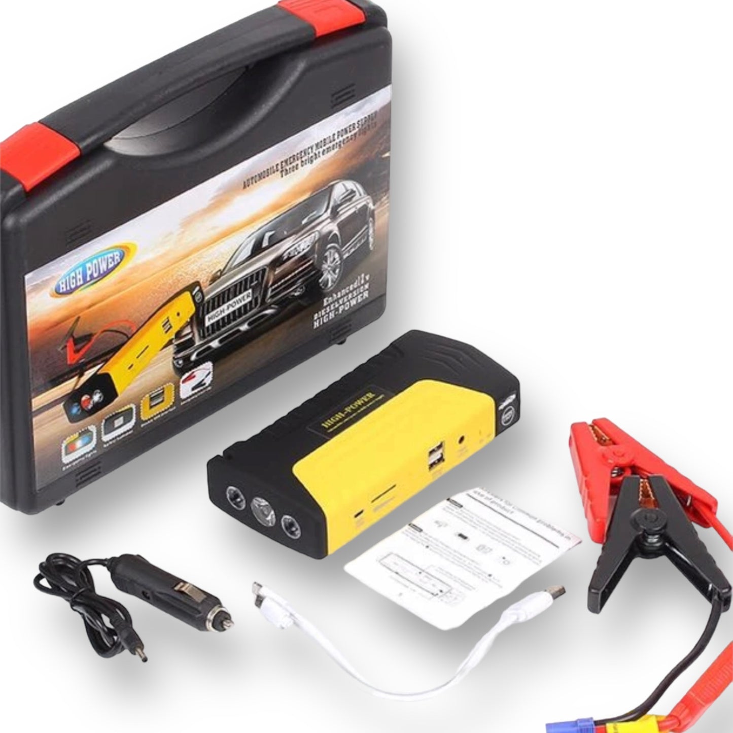 Car jump-starter kit 12V