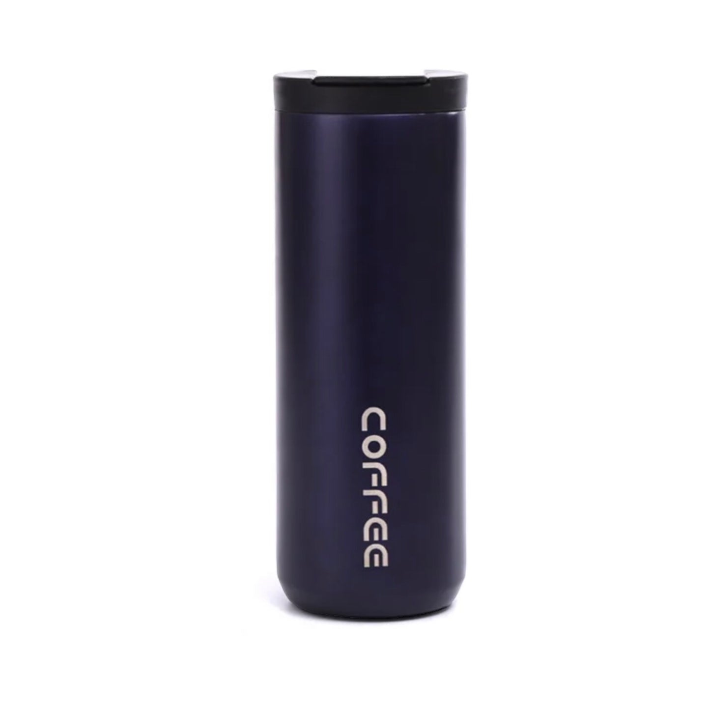 Double walled stainless steel coffee mug