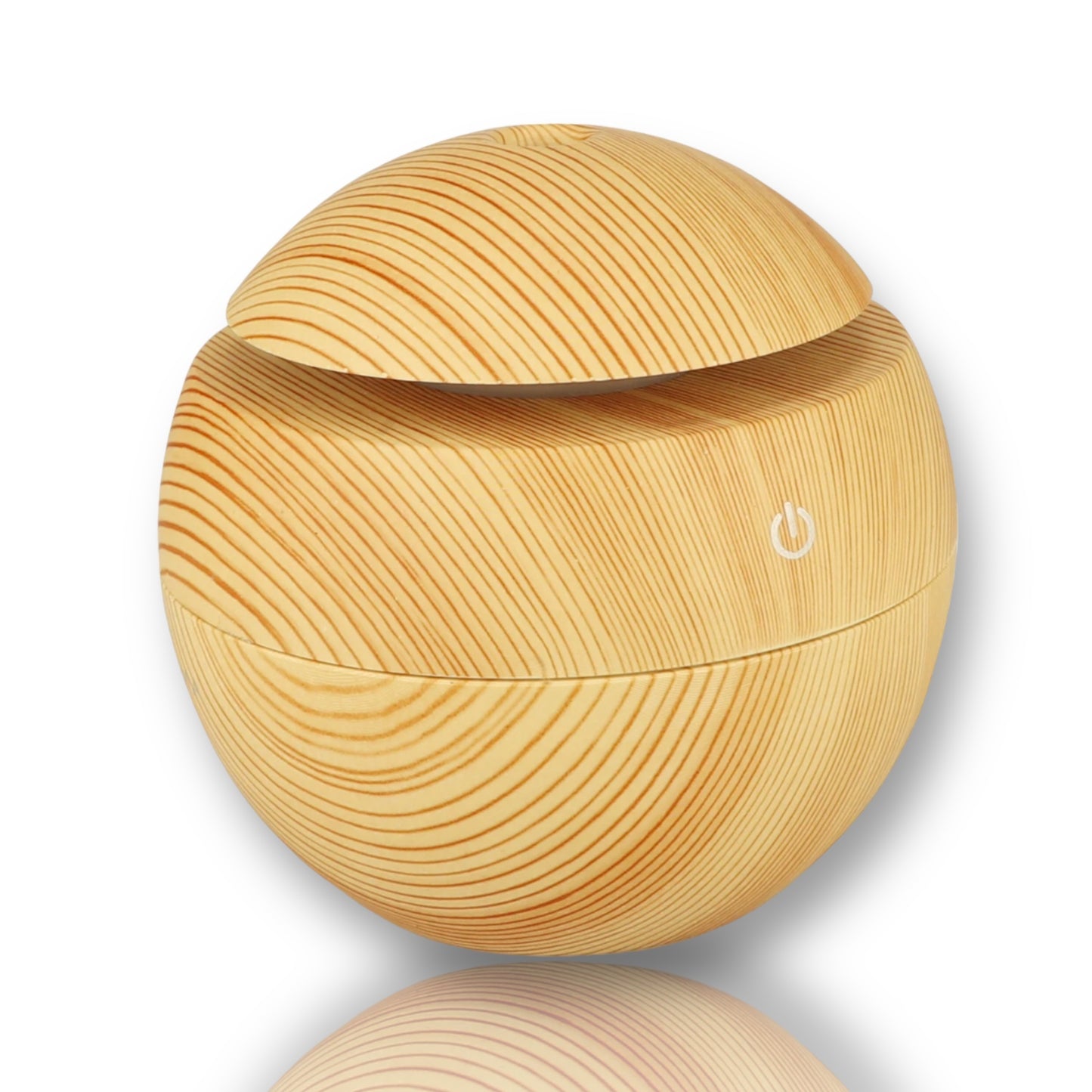 Ultrasonic humidifier with led changing light