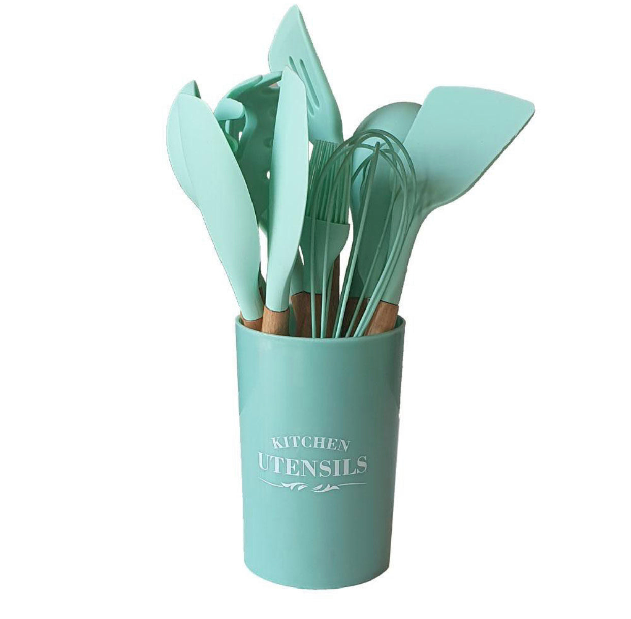 12 Piece Silicone Cooking Spoons