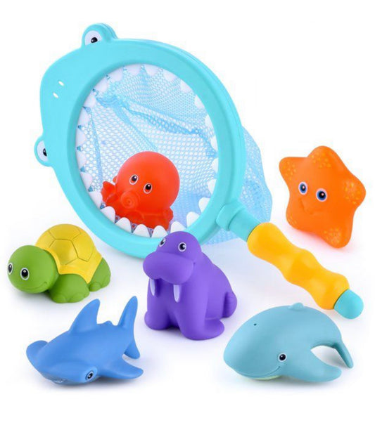 Bath Set Shark Toy